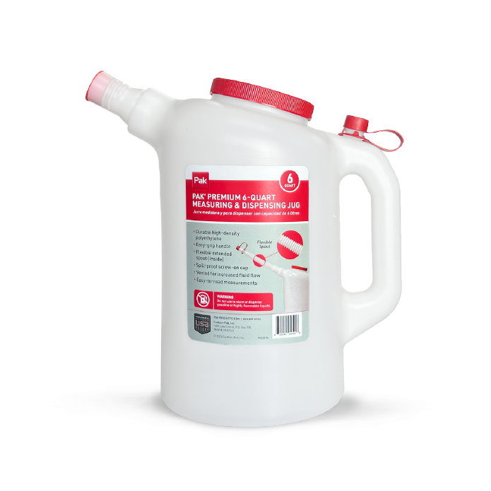 Pak® Premium 6-Quart Measuring & Dispensing Jug