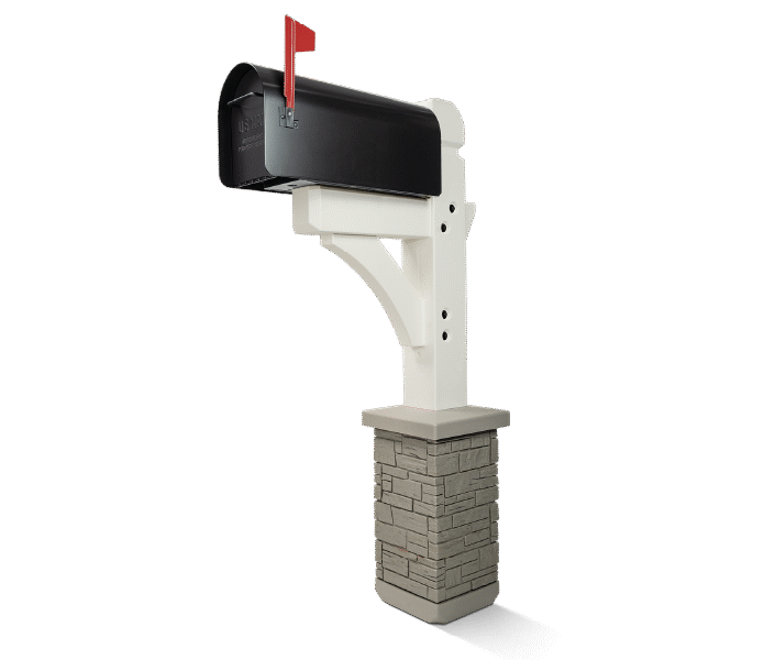 Pak® Premium Mailbox Post Set – Cross Arm