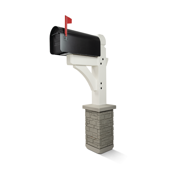 Pak® Premium Mailbox Post Set – Cross Arm