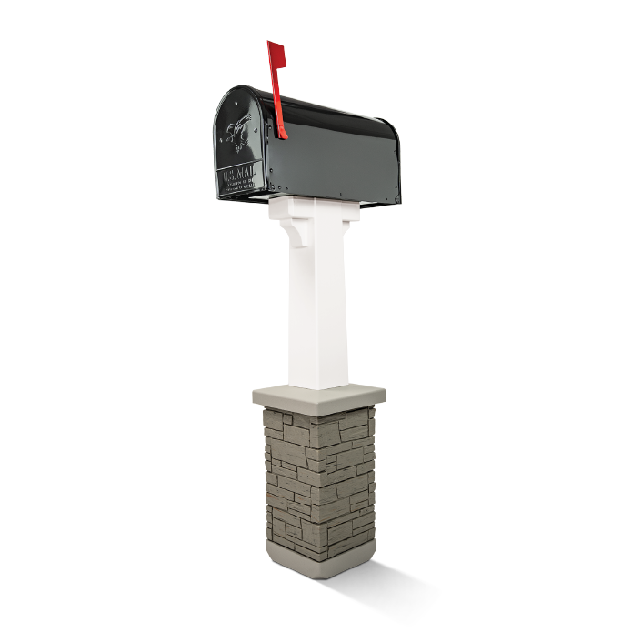 Pak® Premium Mailbox Post Set – Pedestal
