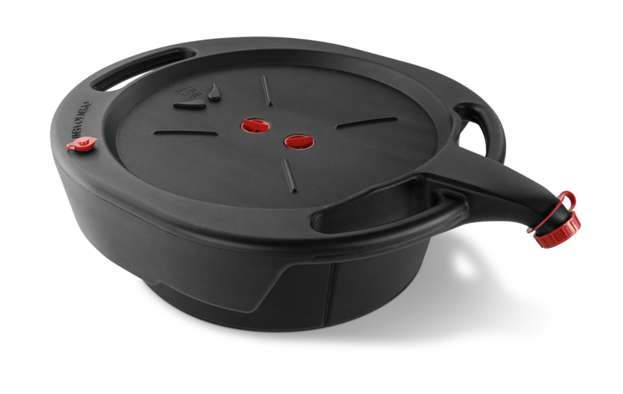 Pak® Premium Round Oil Pan – 15QT Closed Top